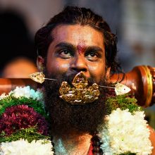 Tūkstančiai tikinčiųjų Malaizijoje švenčia hinduistų festivalį