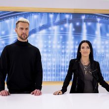 Nacionalinę „Eurovizijos“ atranką ves žiūrovams nematyta pora