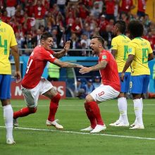 Pasaulio futbolo čempionatas: nemalonų siurprizą pateikė ir Brazilijos rinktinė