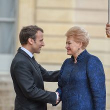 Lietuvos ir Prancūzijos prezidentai aptarė ES reformas, saugumą
