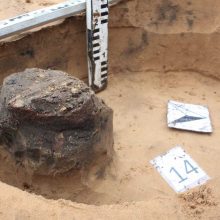 Pyplių piliakalnį kasinėję archeologai aptiko įdomių radinių