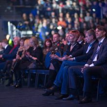 Iškilmingai atidaryta nauja Jonavos sporto arena