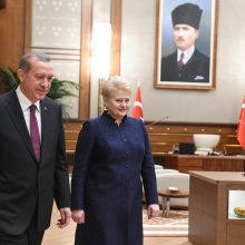 Prezidentė: Turkija – svarbi Lietuvos partnerė
