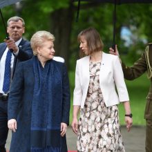 D. Grybauskaitė stiprina santykius su kaimynais estais