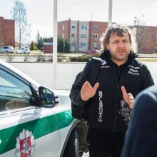 Lietuvos policijos mokykloje lankėsi B. Vanagas