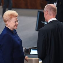 D. Grybauskaitė: D. Trumpo „pozityvioji agresija“ suveikė