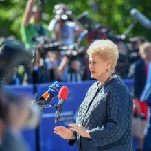 D. Grybauskaitė: JAV pasitraukimas iš Irano susitarimo daro žalą