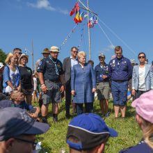 D. Grybauskaitė linki skautams pritraukti dar daugiau jaunimo