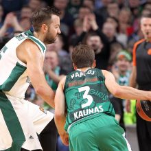 „Žalgirio“ krepšininkai patiesė „Panathinaikos“ komandą