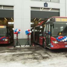 Vilniaus gatvėse – 50 naujų švediškų autobusų