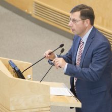 Seimas panaikino G. Steponavičiaus teisinę neliečiamybę