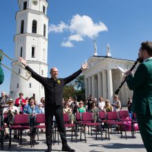 Katedros aikštėje – Dainų šventės naujienos