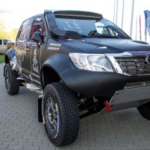 Dakario raliui B. Vanagas pasirinko „Toyota Hilux“ automobilį