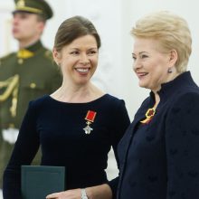 Prezidentė už nuopelnus Lietuvai apdovanojo 35 asmenis