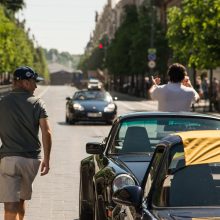 „Porsche“ gerbėjai Lietuvos šimtmetį pažymėjo ypatingai