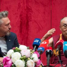 Dalai Lama sveikina Lietuvą su valstybės atkūrimo šimtmečiu