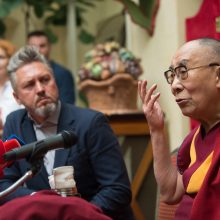 Dalai Lama sveikina Lietuvą su valstybės atkūrimo šimtmečiu