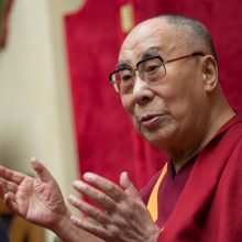 Dalai Lama sveikina Lietuvą su valstybės atkūrimo šimtmečiu