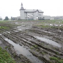 Po cirko gastrolių – mėšlynas