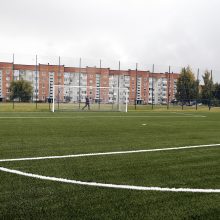 Uostamiestyje atnaujins mokyklų stadionus
