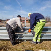 Nemuno žiede – intensyvūs tvarkymo darbai