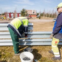 Nemuno žiede – intensyvūs tvarkymo darbai