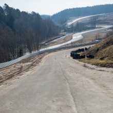 Vaizdas: praretinus senus medžius ir krūmus, pasimatė Nemuno žiedo grožis.