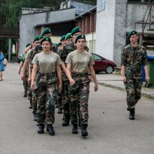 Šaulio dienos minėjime – ne tik pasižadėjimo žodžiai, bet ir kilnūs darbai