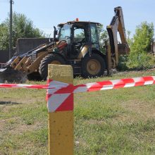 Šančiuose griaunant nelegalią tvorą – grasinimai nušauti