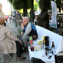 Laisvės alėjoje ir vėl nusidrieks ilgiausias stalas: kas vyks šiemet?