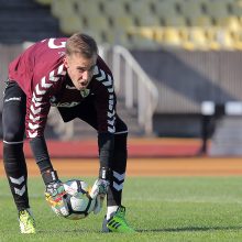 „Kauno Žalgirio“ futbolininkai nenusileido „Trakams“