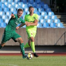 „Kauno Žalgirio“ futbolininkai nenusileido „Trakams“