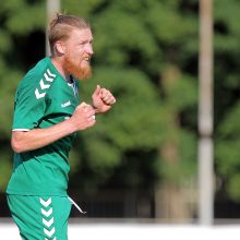 „Kauno Žalgirio“ futbolininkai nenusileido „Trakams“