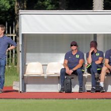 „Kauno Žalgirio“ futbolininkai nenusileido „Trakams“