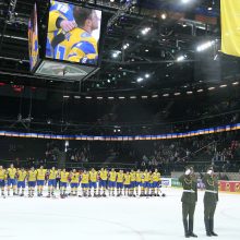 Pasaulio ledo ritulio čempionate Ukraina nesunkiai nugalėjo Rumuniją