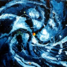 Sostinės planetariume – dailininko M. Abramavičiaus mūza