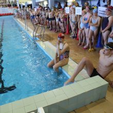 Beveik 1000 Kauno rajono mokyklų antrokų jau moka plaukti