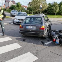 Avarija Agluonos gatvėje