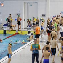 Uostamiestyje – jaunųjų plaukikų varžybos „Klaipėda Grand Prix“