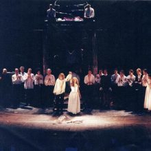 P. Meškėla vaidino Romeo roko operoje 1996-aisiais.