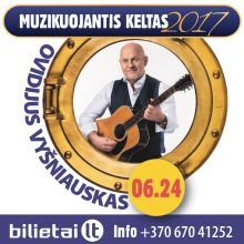 Ant „Muzikuojančio kelto“ denio debiutuos scenos legenda