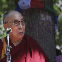 Dalai Lama sveikina Lietuvą su valstybės atkūrimo šimtmečiu