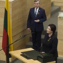 Prisiekė du nauji Seimo nariai – O. Valiukevičiūtė ir A. Kupčinskas