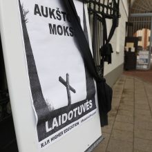 Vilniaus universitete – Lietuvos aukštojo mokslo „laidotuvės“