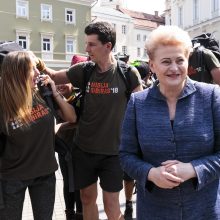 Prezidentė su vaišėmis sutiko „Misija Sibiras“ ekspedicijos dalyvius