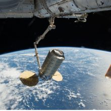 Orbitinis krovininis JAV erdvėlaivis atsiskyrė nuo kosminės stoties