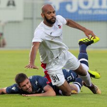 „Sūduvos“ futbolininkai antrą kartą pralaimėjo „Crvena Zvezda“ ekipai