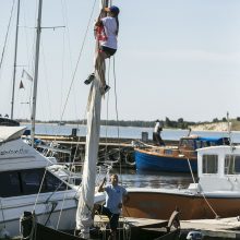 Savaitgalis festivalyje „Sveika, Neringa!“ V. Baumilai prasidėjo nesėkme	