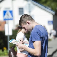 Savaitgalis festivalyje „Sveika, Neringa!“ V. Baumilai prasidėjo nesėkme	