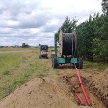 Stichijų pamokos: elektros oro linijas keičia požeminiai kabeliai